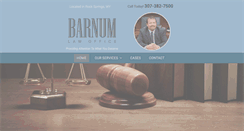 Desktop Screenshot of barnumlawoffice.com