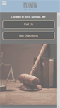 Mobile Screenshot of barnumlawoffice.com